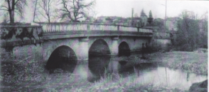 Le pont de Valence autrefois