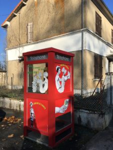 La cabine à livre de Valence